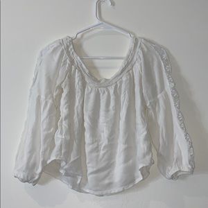 Hollister M off the shoulder flowey shirt